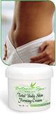 Total Body Skin Firming Cream helps to tone skin on belly, legs, and arm